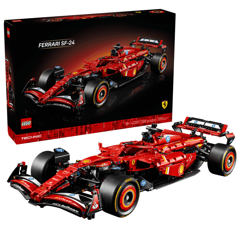 Ferrari SF-24 — F1-wagen om te Bouwen — 1