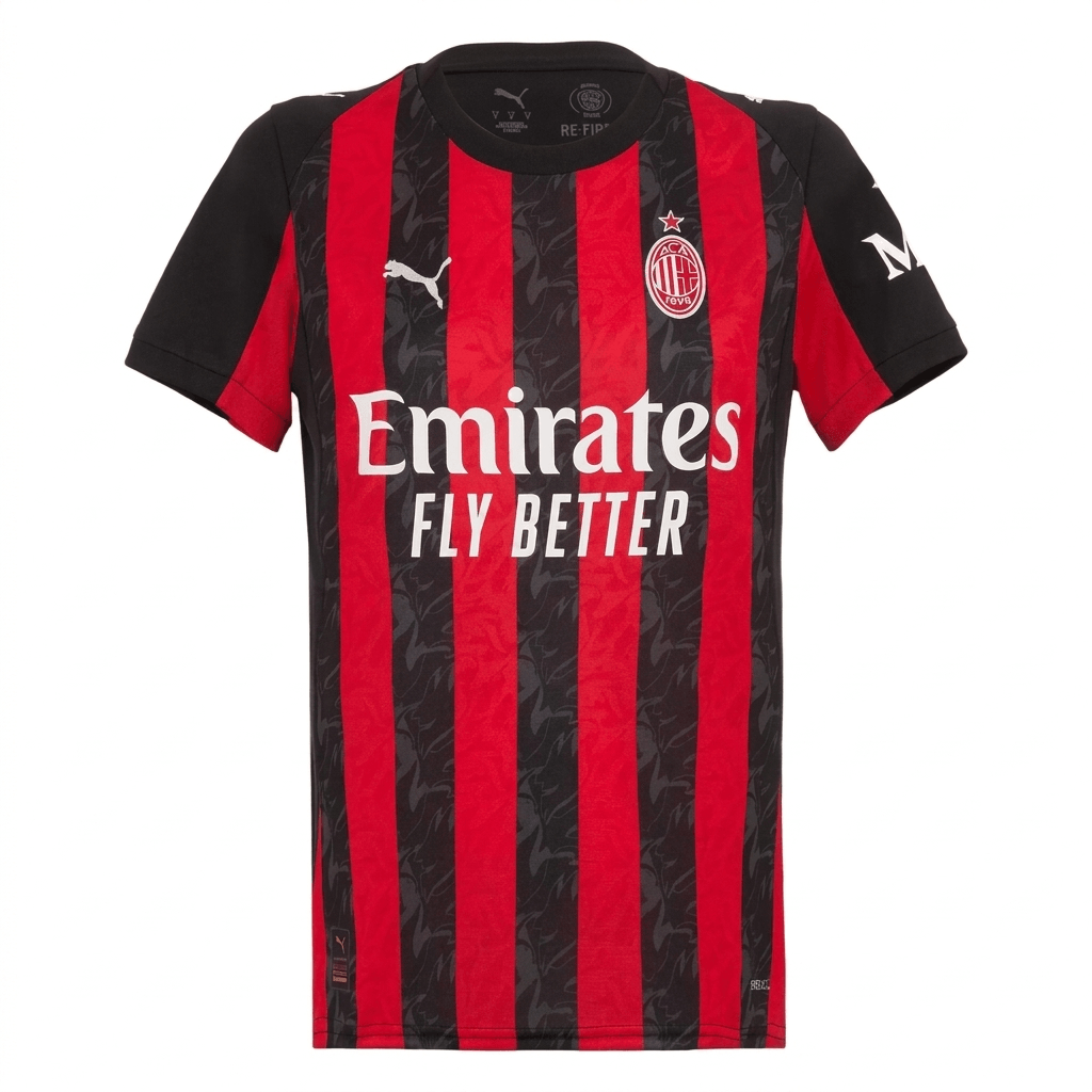 AC Milan Home Shirt 25/26 — Official